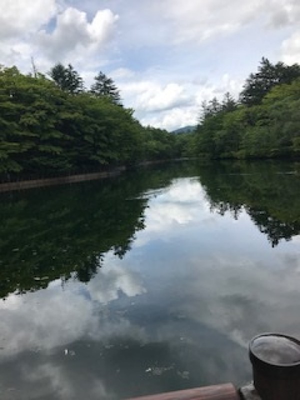 軽井沢　雲場池でサムネイル